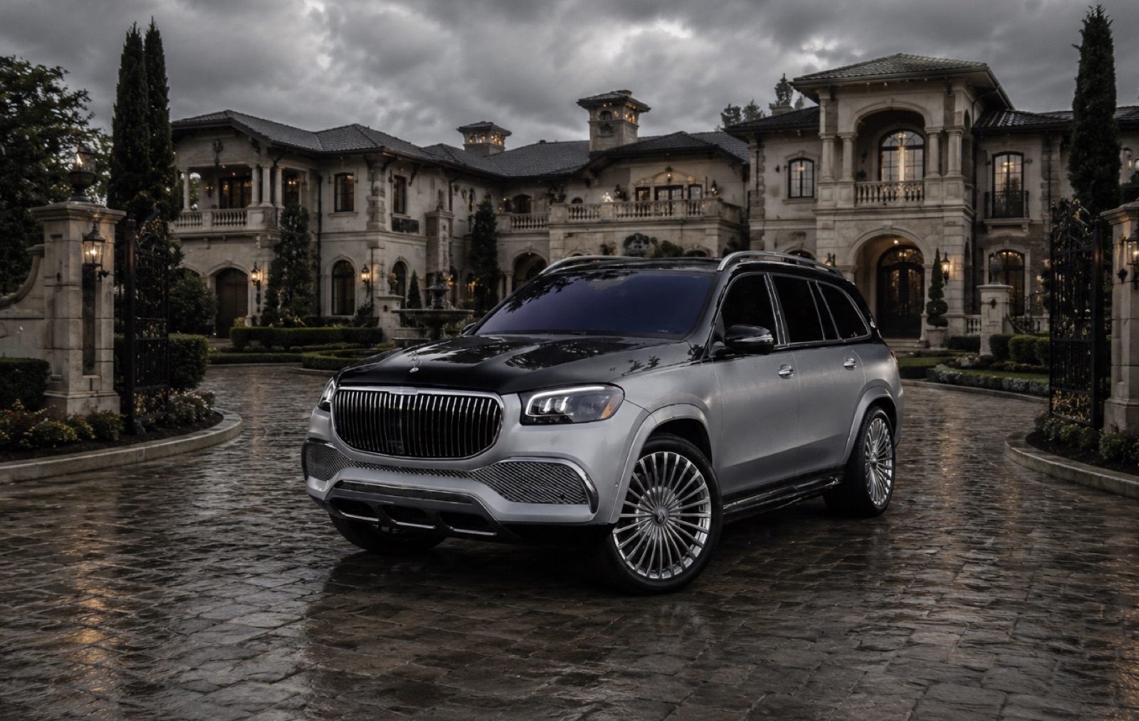 Mercedes-Maybach GLS 600 luxury rental Orange County First Class Exotics