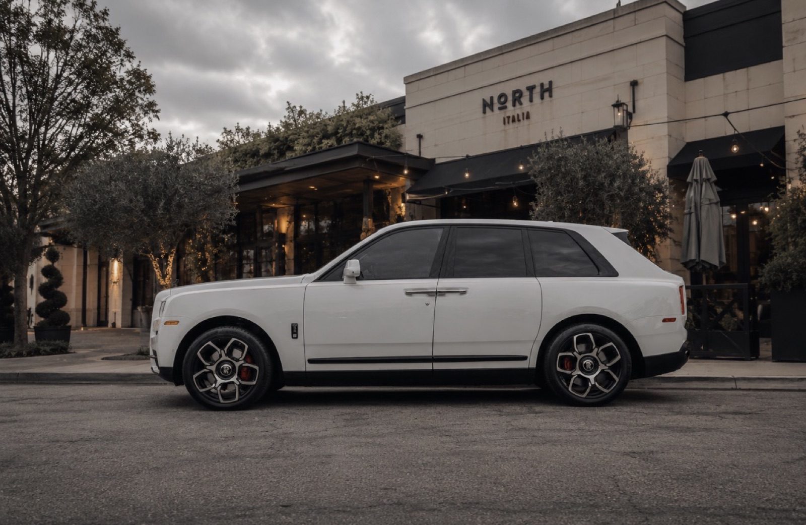 Rolls-Royce Cullinan Black Badge black rental Orange County luxury car rental First Class Exotics